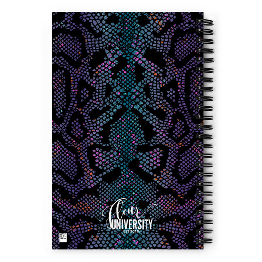 Spiral notebook for Florists - "It's ScabioSA not ScabIOsa!"