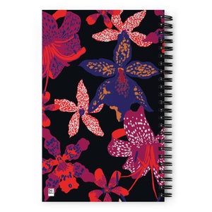 Spiral notebook for Florists - "Kiss My Aspidistra"