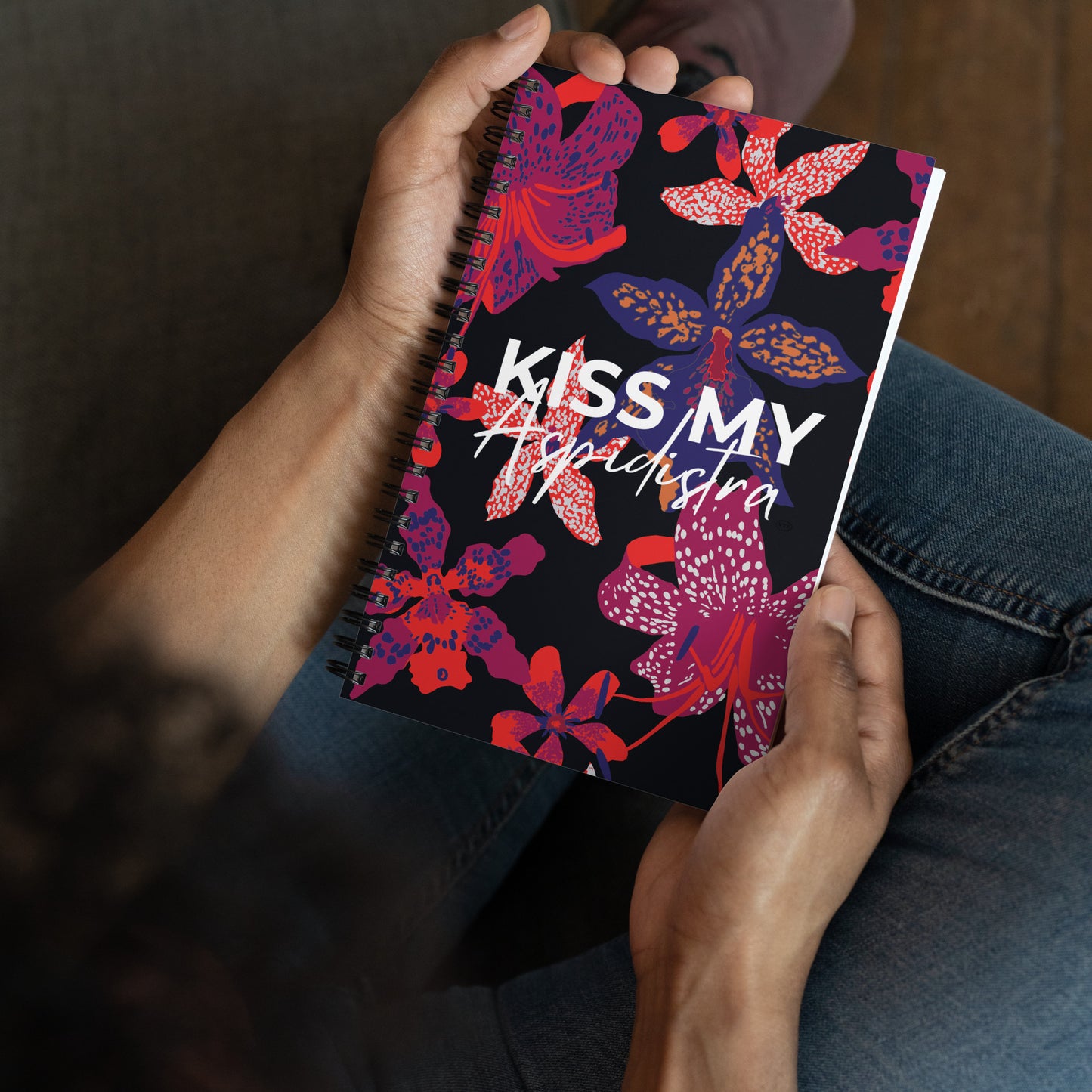 Kiss My Aspidistra™ Designer Notebook