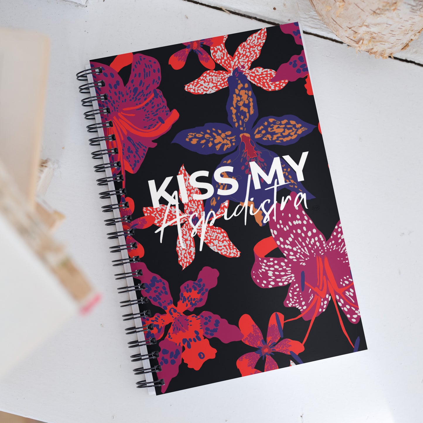 Kiss My Aspidistra™ Designer Notebook
