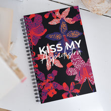 Load image into Gallery viewer, Spiral notebook for Florists - &quot;Kiss My Aspidistra&quot;