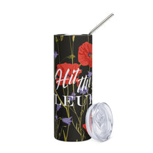 Load image into Gallery viewer, Stainless Steel Tumbler with Straw for Florists - &quot;Hit The Fleur!&quot;