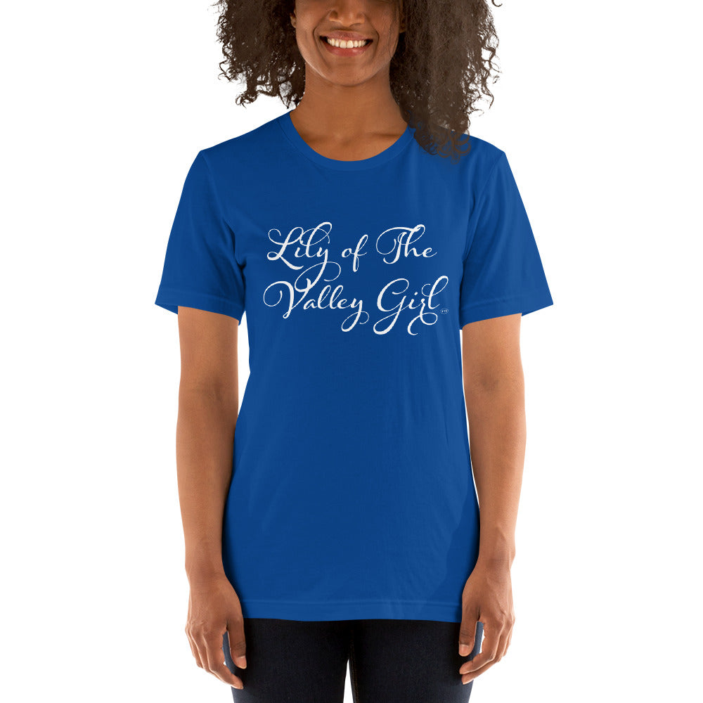"Lily of The Valley Girl" T-Shirt Wht