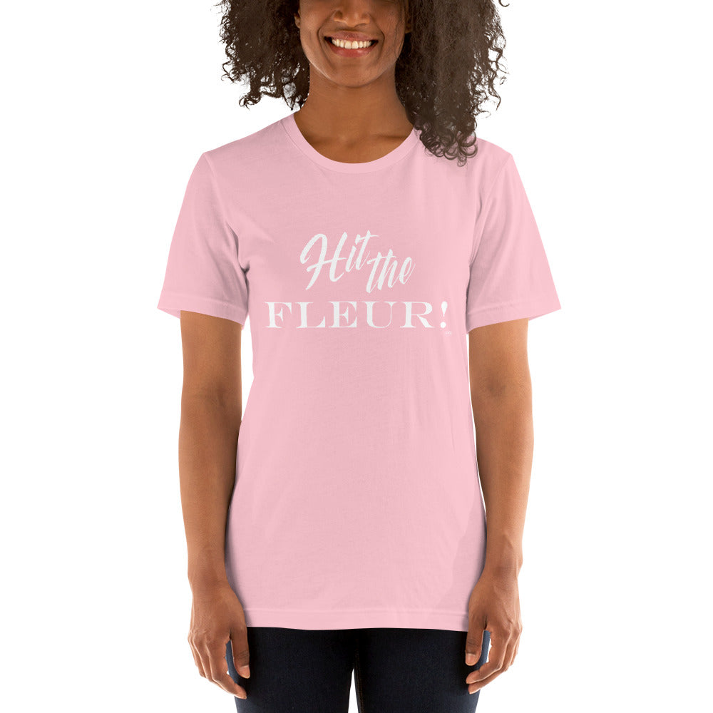 "Hit the Fleur!" T-Shirt Wht