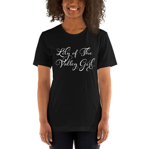 "Lily of The Valley Girl" T-Shirt Wht