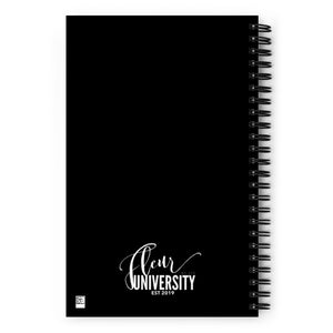 Spiral notebook for Florists - "Monks N the Hood"