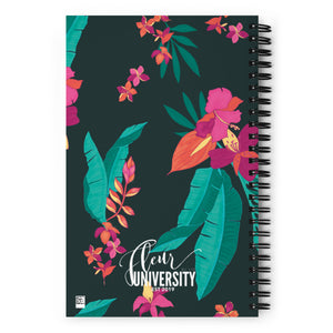 Spiral notebook for Florists - "Calla Stemics"