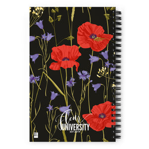 Spiral notebook for Florists - "Hit the Fleur!"