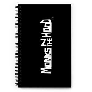 Spiral notebook for Florists - "Monks N the Hood"