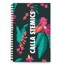 Load image into Gallery viewer, Spiral notebook for Florists - &quot;Calla Stemics&quot;